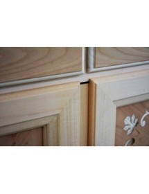 CREDENZA CLASSICA IN LEGNO 2 PORTE 2 CASSETTI FINITURA BASSANO L.111 P.44 H.91