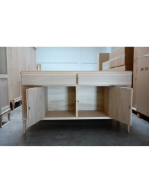 MADIA CREDENZA IN LEGNO 2 PORTE FINITURA BASSANO L.150 P.47 H.86