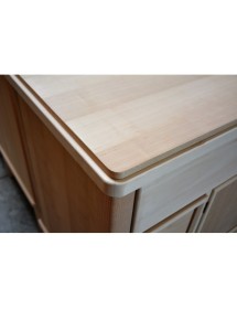 MADIA CREDENZA IN LEGNO 2 PORTE FINITURA BASSANO L.150 P.47 H.86