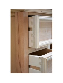 CASSETTIERA CLASSICA IN LEGNO 9 CASSETTI FINITURA BASSANO L.70 P.43...