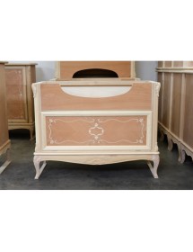 MOBILI 2G - MOBILE BAGNO PROVENZALE IN LEGNO GREZZO L.111 P.61 H.85