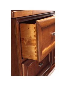 LIBRERIA SOGGIORNO CLASSICA IN LEGNO VARI COLORI L.250 P.45 H.224