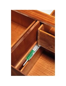 LIBRERIA SOGGIORNO CLASSICA IN LEGNO VARI COLORI L.250 P.45 H.224