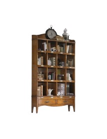 MOBILI 2G - LIBRERIA DIRETTORIO 16 VANI IN LEGNO BASSANO 122X31X219