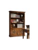 MOBILI 2G - LIBRERIA CLASSICA 2 PORTE IN LEGNO BASSANO 139X42X205