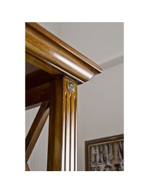 LIBRERIA CLASSICA 5 RIPIANI IN LEGNO BASSANO 62X40X191