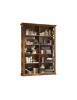 MOBILI 2G - LIBRERIA CLASSICA 10 RIPIANI IN LEGNO BASSANO 133X40X191