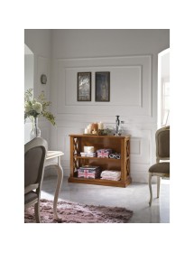 RETRODIVANO LIBRERIA CLASSICO IN LEGNO BASSANO 100X38X81
