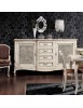 MOBILI 2G - MADIA 2 PORTE 4 CASSETTI PAGLIA DI VIENNA SHABBY 200X52x113