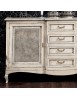 MADIA 2 PORTE 4 CASSETTI PAGLIA DI VIENNA SHABBY 200X52x113