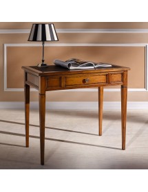 MOBILI 2G - SCRIVANIA CLASSICA 1 CASSETTO 1 TIRETTO LEGNO BASSANO 90X53x80