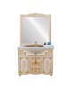 MOBILI 2G - MOBILE BAGNO LEGNO BAROCCO DECAPE' ORO L.105 P.50 VISTA FRONTALE