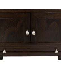 MOBILE BAGNO CLASSICO LEGNO TINTA NOCE L.65X50 L.75X50