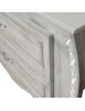 MOBILI 2G - MOBILE BAGNO LEGNO SHABBY CHIC BIANCO L.100 P.46 VISTA CASSETTO