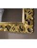 MOBILI 2G - Specchiera barocca intagliata in foglia oro L.107xP.5 H.207 vista dettagli