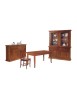MOBILI 2G - SOGGIORNO COMPLETO LEGNO ARTE POVERA FINITURA BASSANO VISTA COMPLETA