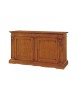 MOBILI 2G - MADIA CREDENZA IN LEGNO FINITURA BASSANO 220x115x60 VISTA FRONTALE