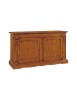 MOBILI 2G - MADIA CREDENZA IN LEGNO FINITURA BASSANO 220x115x60 VISTA FRONTALE