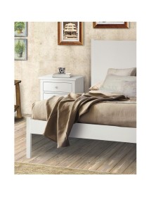 MOBILI 2G - LETTO SCHABBY CHIC MATRIMONIALE 174 X 212 X 115 H VISTA DETTAGLI