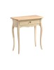 MOBILI 2G - CONSOLLE IN LEGNO BICOLORE LACCATO AVORIO L.62 P.31 H.70 VISTA FRONTALE