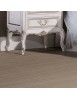 MOBILI 2G - Comodino 3 cassetti Classico Legno Shabby Bianco Argento 56x43x76 vista frontale dettagli