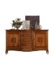 MOBILI 2G - CREDENZA 2 PORTE 4 CASSETTI INTARSIO BASSANO 200X52x113