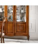 MOBILI 2G - Soggiorno classico legno intarsio finitura bassano vista frontale