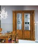 MOBILI 2G - Soggiorno classico completo legno intarsio finitura bassano vista frontale