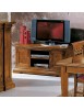 MOBILI 2G - Soggiorno classico completo legno intarsio finitura bassano vista frontale