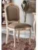 MOBILI 2G - Soggiorno barocco legno shabby bianco Venezia oro argento vista sedia
