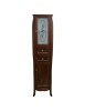 Mobile bagno classico con colonna legno tinta noce L.108 P.50