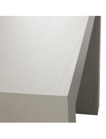 MOBILI 2G - CONSOLLE ALLUNGABILE MODERNA BIANCO CONSUMATO 90x45X75 VISTA PIANO