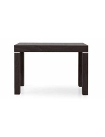 MOBILI 2G - CONSOLLE MODERNA LEGNO WENGE' ALLUNGABILE 110X50X75 VISTA FRONTALE