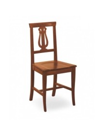 MOBILI 2G - SOGGIORNO COMPLETO LEGNO ARTE POVERA FINITURA BASSANO vista sedia