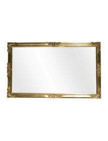 Specchiera in foglia oro rettangolare Misure: 82 x 143 x 5,5
