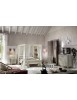MOBILI 2G - LETTO MATRIMONIALE SHABBY A BALDACCHINO  179x213x210 vista frontale