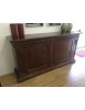 MADIA CREDENZA 2 ANTE IN LEGNO TINTA NOCE L 214xP53xH123
