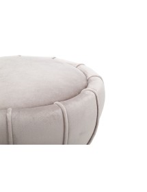 Sgabello flower grigio cm 40x44