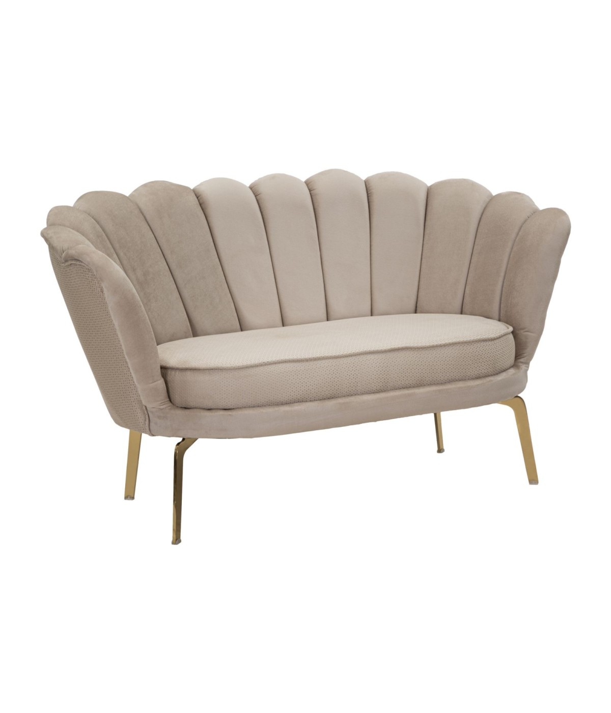 Divano vienna plus crema cm 136x76x78