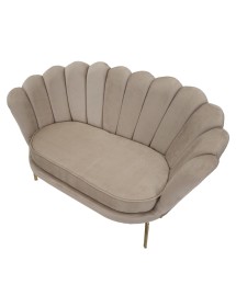 Divano vienna plus crema cm 136x76x78