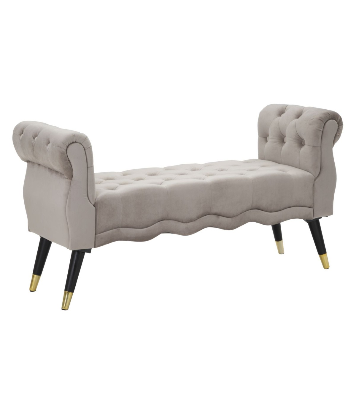 Panchetta paris grigia/gold cm 120x40x60