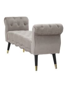 Panchetta paris grigia/gold cm 120x40x60
