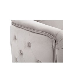 Poltrona bucarest grigia cm 76x74x73