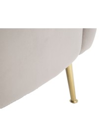 Poltrona bucarest grigia cm 76x74x73
