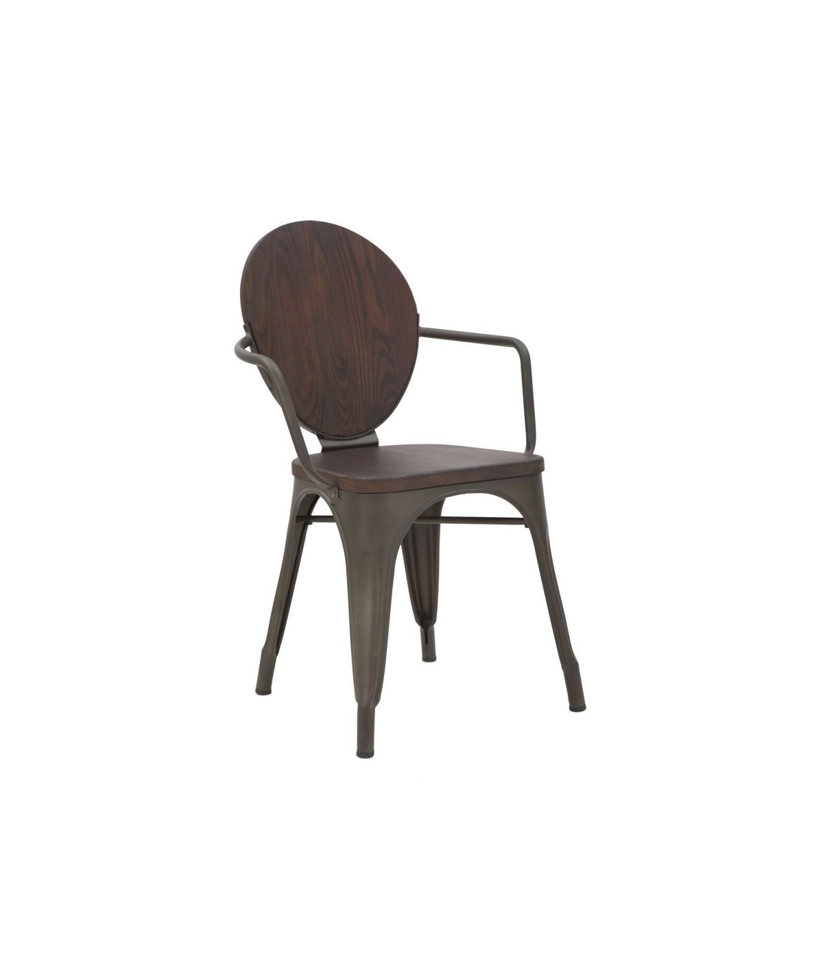 Sedia harlem cm 54x51x83 set 2 pz (altezza seduta cm 43)