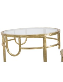 P/telefono gold set 3 pz cm 33x70-28x60-23x50