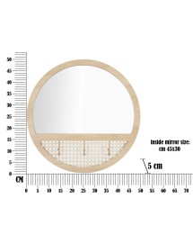 Specchio fuji cm 50x5