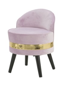 Sedia mini paris rosa cm 45x62