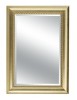 MOBILI2G - Specchiera in foglia oro rettangolare Misure: 120 x 85 x 7