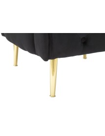 Poltrona bucarest nero cm 76x74x71
